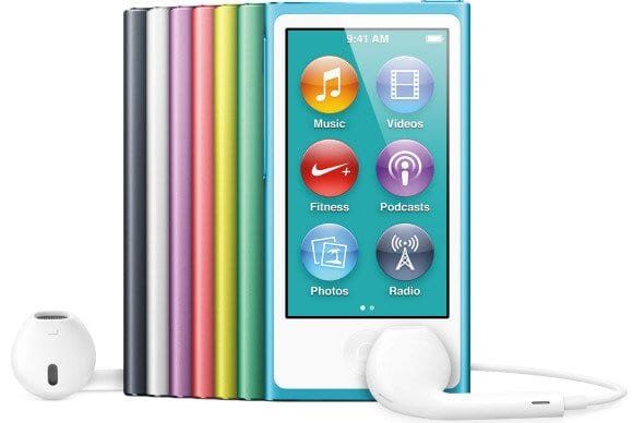 Apple iPOD NANO 7th Gen 16GB PRODUCT RED A1446 (Latest Model