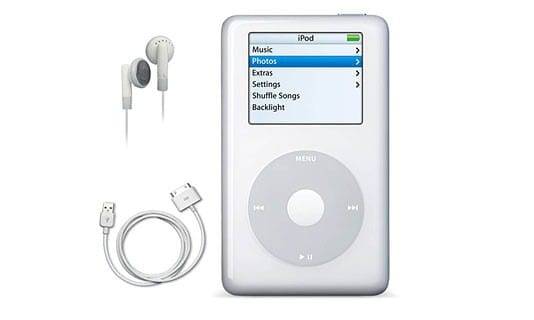 Apple iPod 40GB ホワイト/シルバー Apple iPod classic 3rd Generation White (40 GB) for sale