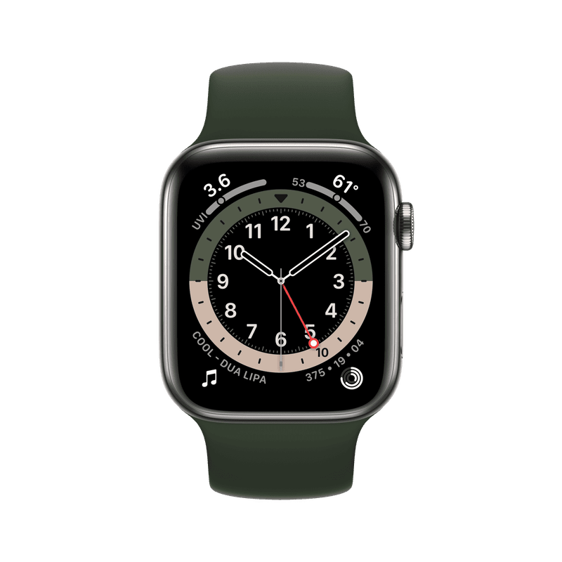 m　2122 Apple Watch チタニウム　チタン　series6 Apple Watch Series 6 44mm (GPS + Cellular) Titanium Edition