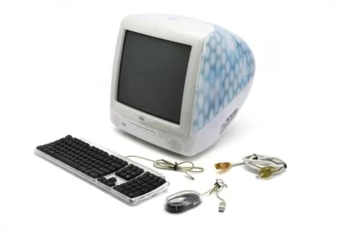 iMac G3 | 500 MHz | Early 2001 | Flower/Blue - Techable.com